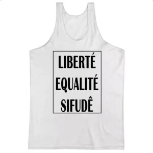Camiseta Regata Liberte Qualite Sifude