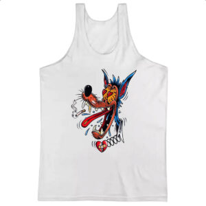 Camiseta Regata Lobo apaixonado