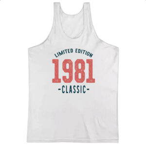 Camiseta Regata Limited Edition Classic 1981