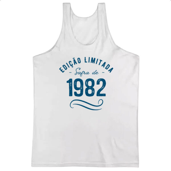 Camiseta Regata Ano de safra 1982