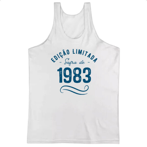 Camiseta Regata Ano de safra 1983