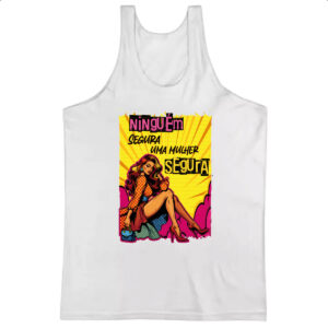 Camiseta Regata Mulher segura