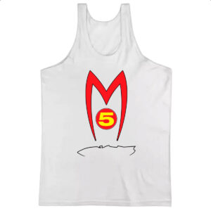 Camiseta Regata Mach 5 Logo e contorno