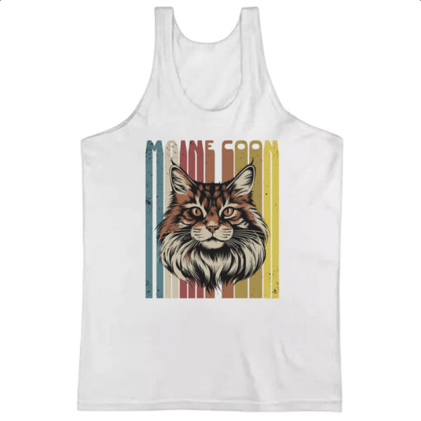 Camiseta Regata Maine Coon retro vintage