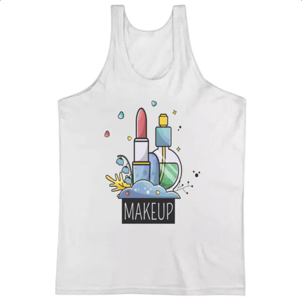 Camiseta Regata Makeup batom