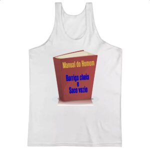 Camiseta Regata Manual do homem