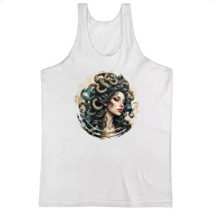 Camiseta Regata Medusa beleza perigosa