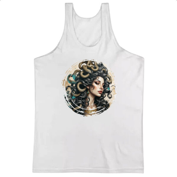Camiseta Regata Medusa beleza perigosa