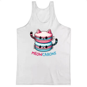 Camiseta Regata Meowcarons
