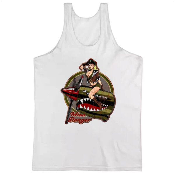 Camiseta Regata Miss Danger Vintage