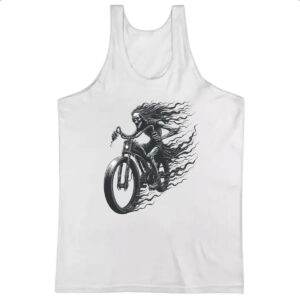 Camiseta Regata Morte motociclista