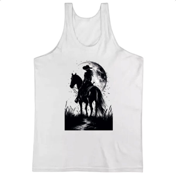 Camiseta Regata Mulher cowgirl sunset PB
