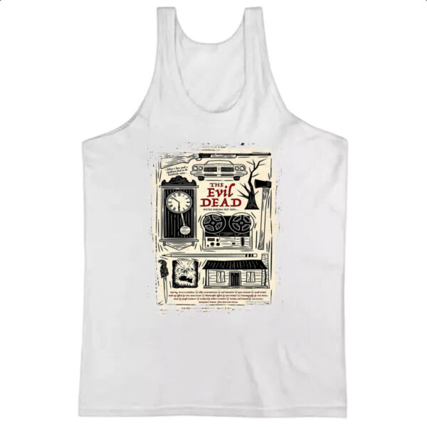 Camiseta Regata Nostalgia A morte do Demonio Elementos