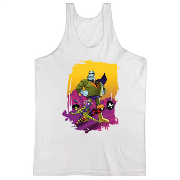 Camiseta Regata Nostalgia Frankstein Jr e os Impossiveis