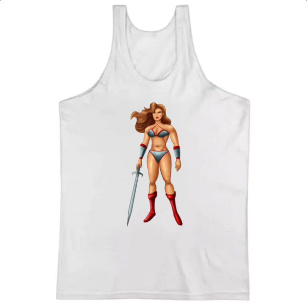 Camiseta Regata Nostalgia Golden Axe Tyris Flare