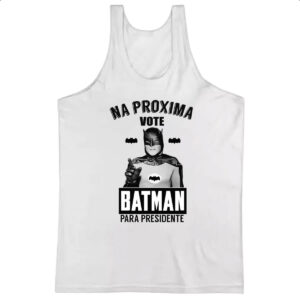 Camiseta Regata Na proxima vote Batman
