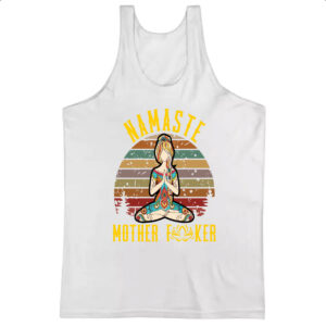 Camiseta Regata Namaste mother f