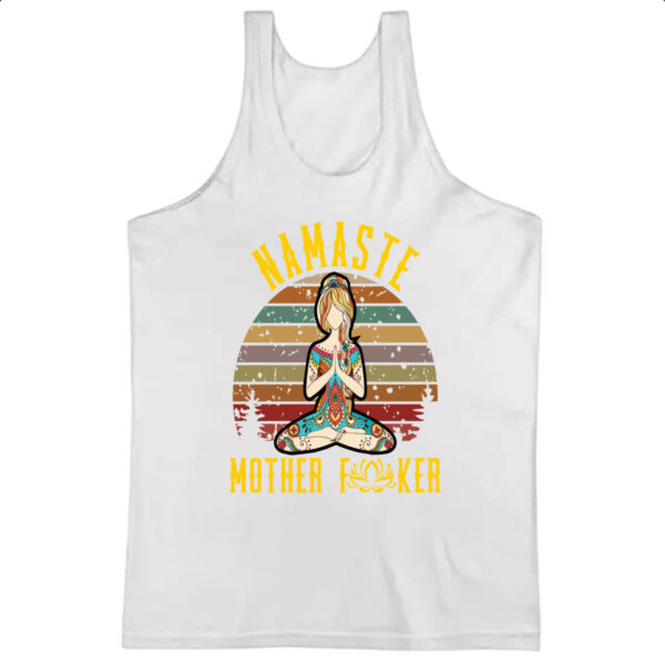 Camiseta Regata Namaste mother f