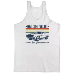 Camiseta Regata Nao sou velho sou classico