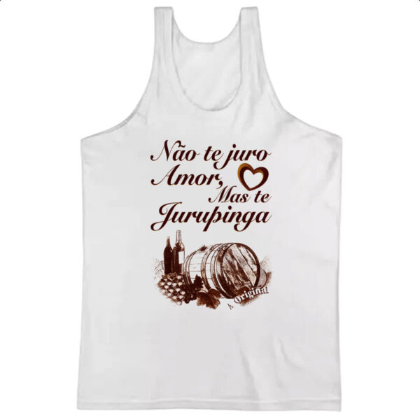 Camiseta Regata Nao te juro amor jurupinga barril