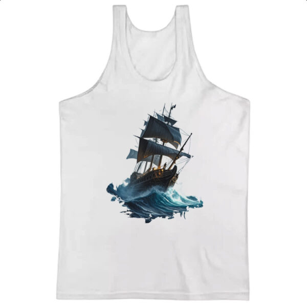 Camiseta Regata Navio em mar aberto