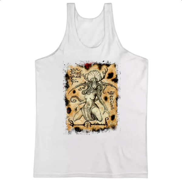 Camiseta Regata Necronomicon Fragmento Deusa Hiperboria