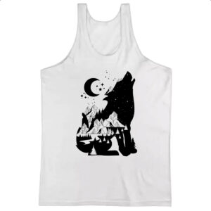 Camiseta Regata Night Wolf