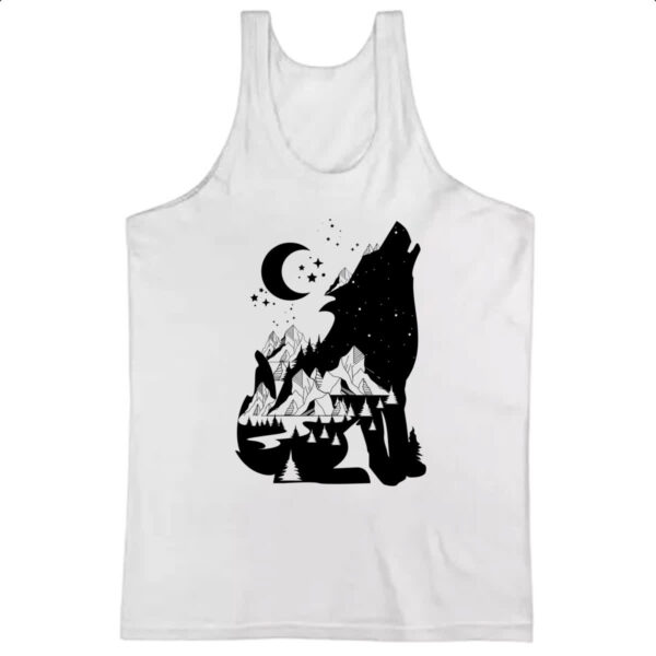 Camiseta Regata Night Wolf