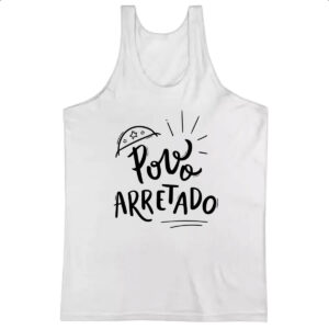 Camiseta Regata Nordeste povo arretado