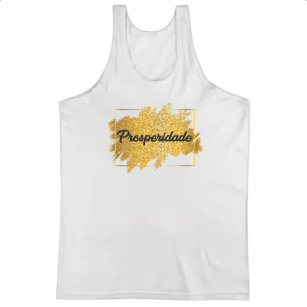 Camiseta Regata Ano novo prosperidade