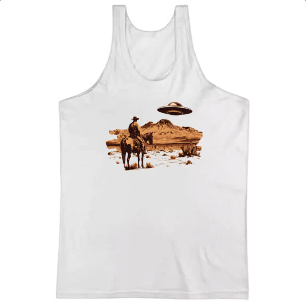 Camiseta Regata UFO e Cowboy