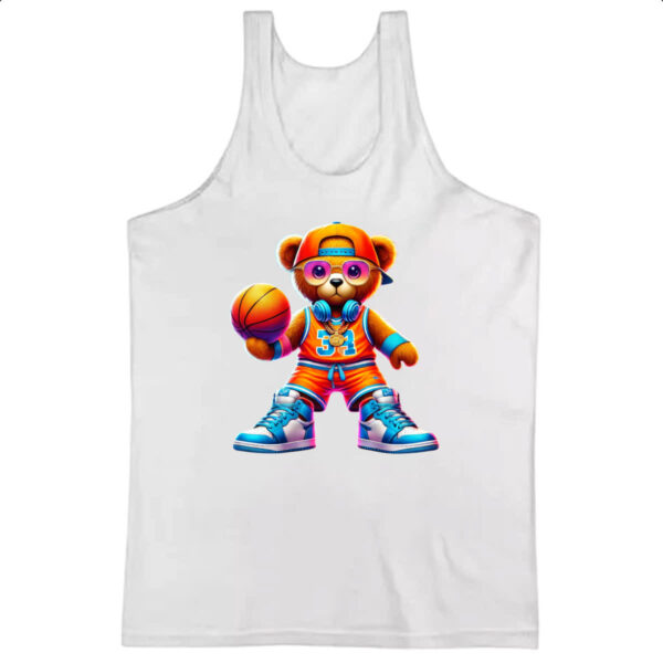 Camiseta Regata Urso Basketball