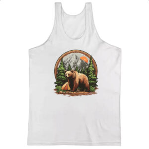 Camiseta Regata Urso camping