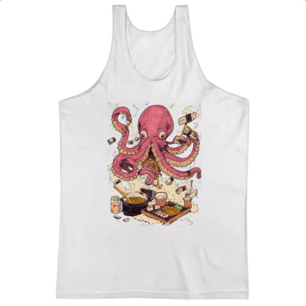 Camiseta Regata Octopus cozinheiro