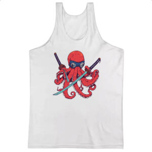 Camiseta Regata Octopus samurai