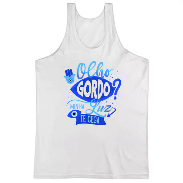 Camiseta Regata Olho Grego gordo cego