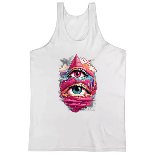 Camiseta Regata Olho de Horus no ceu Street Art