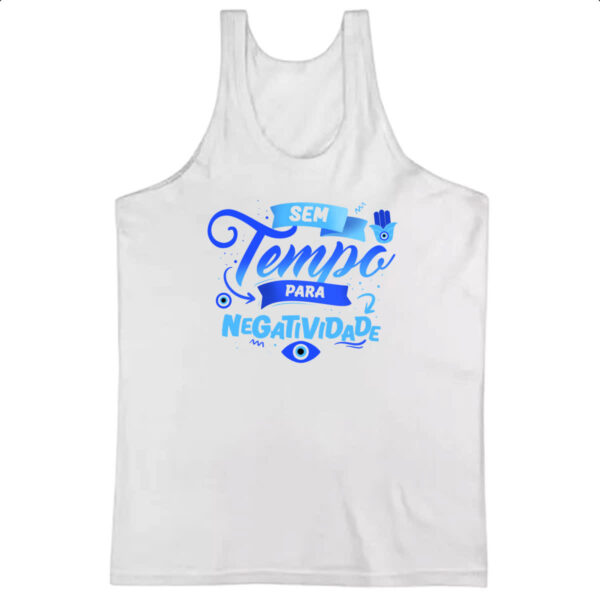 Camiseta Regata Olho grego tempo negatividade