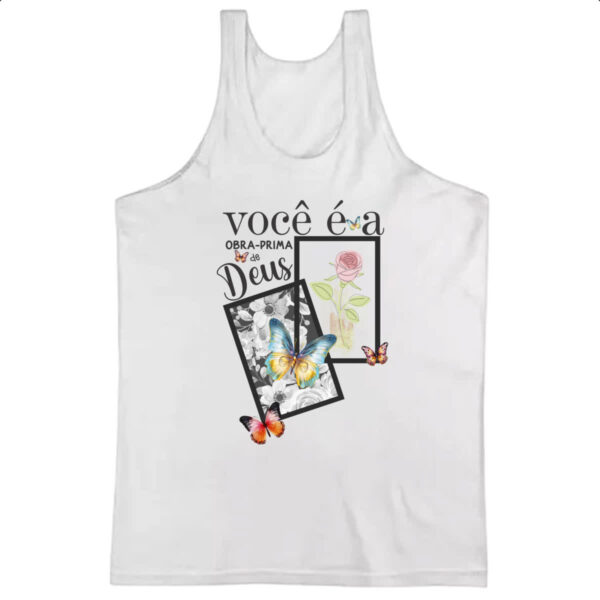 Camiseta Regata Obra prima de Deus