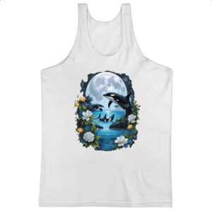 Camiseta Regata Orca ao luar