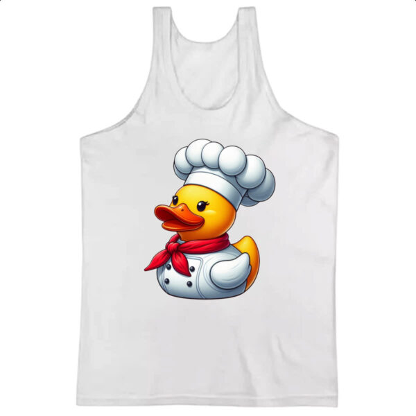 Camiseta Regata Patinho de borracha Cozinheiro
