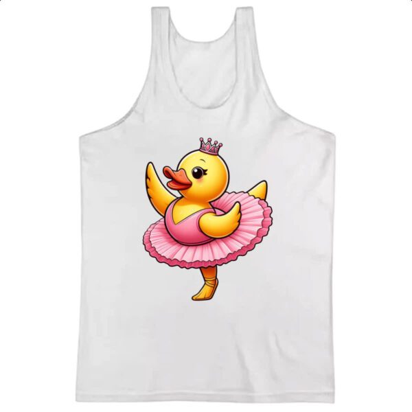 Camiseta Regata Patinho de borracha bailarina