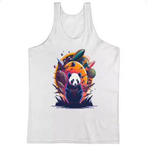 Camiseta Regata Panda Sideral