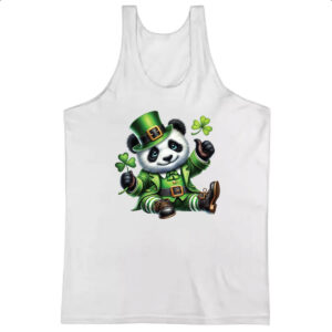 Camiseta Regata Panda St Patrick