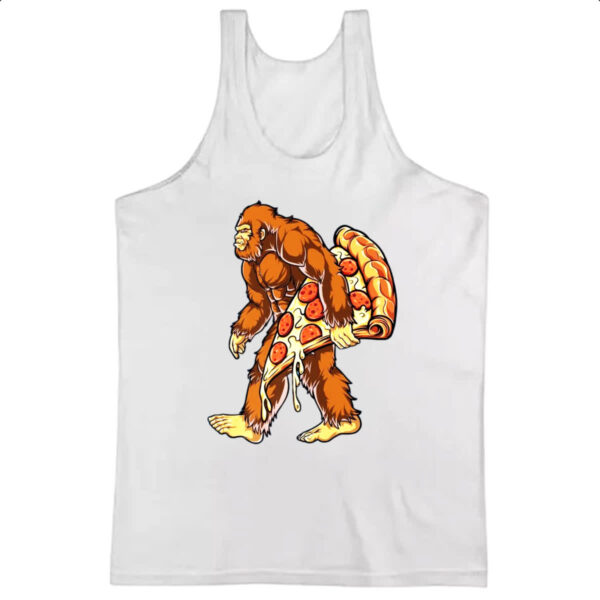 Camiseta Regata Pe grande com fatia de pizza