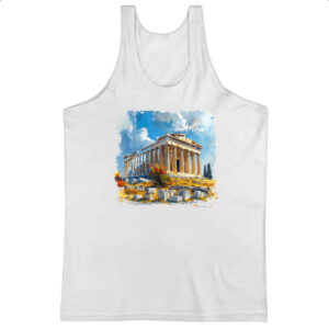 Camiseta Regata Partenon watercolor