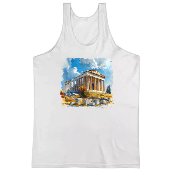 Camiseta Regata Partenon watercolor