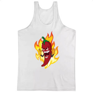 Camiseta Regata Pimenta em fogo