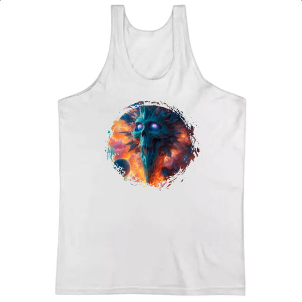 Camiseta Regata Planeta caveira