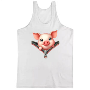 Camiseta Regata Porco no ziper